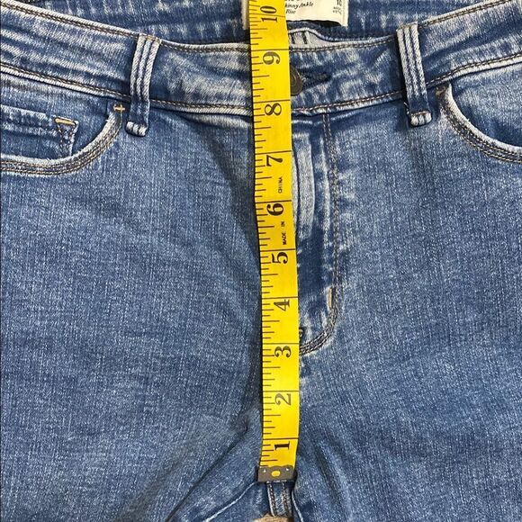 Abercrombie & Fitch Super Skinny Ankle Jeans 30 / 10 Mid Rise Medium Wash - Picture 10 of 12